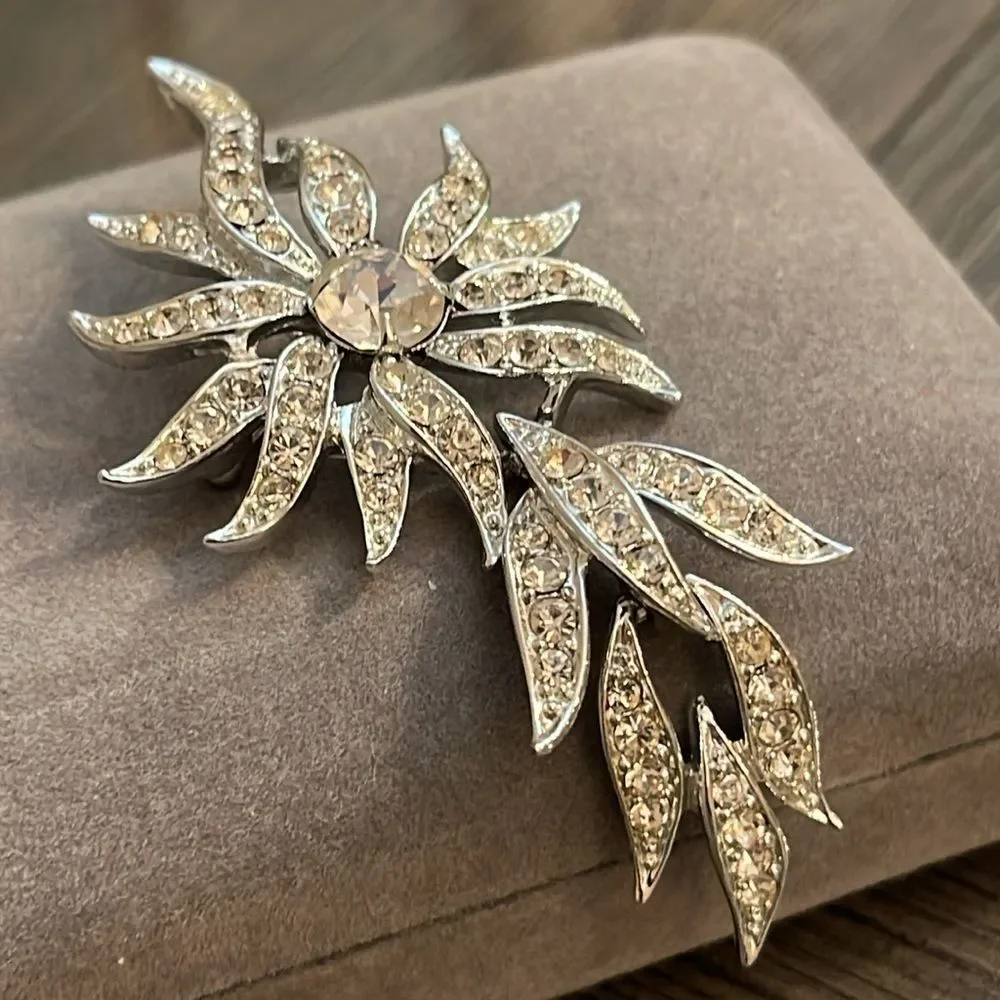 Vintage Sarah Coventry Evening Accent Rhinestone Coventry Brooch Pin